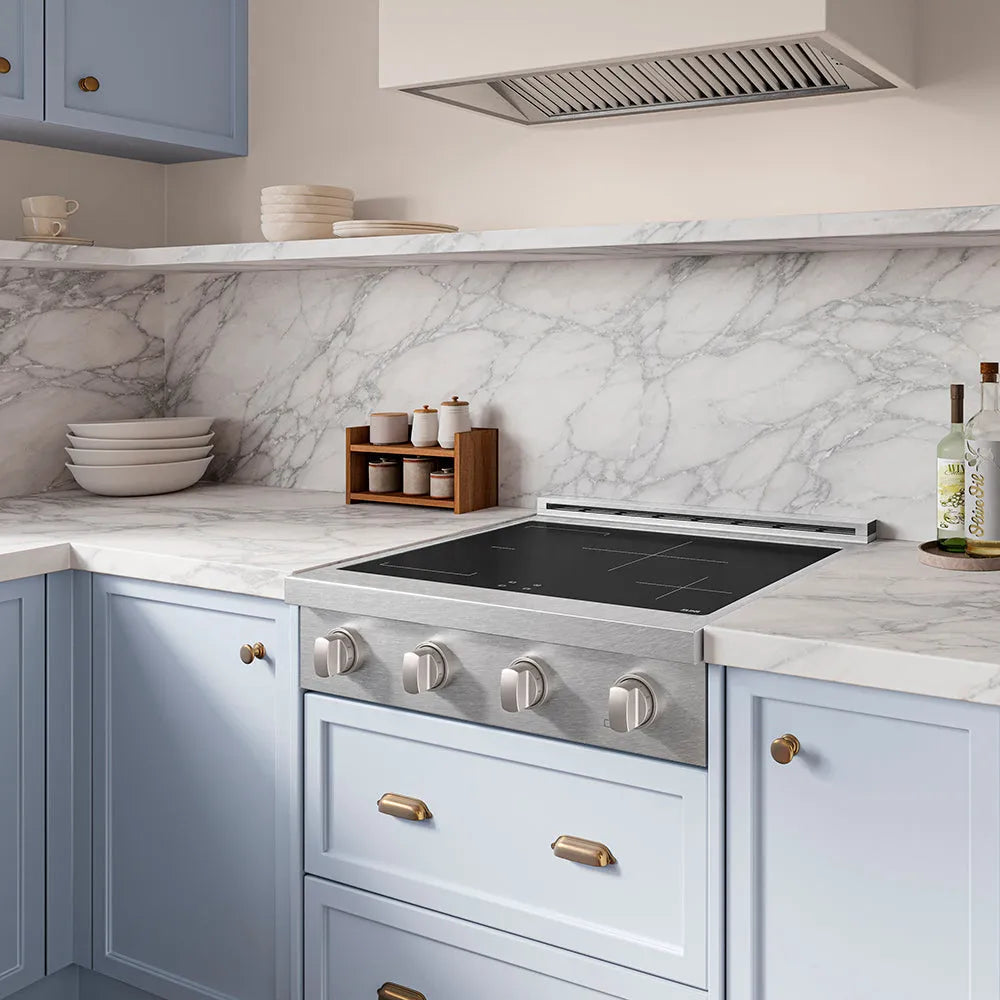 ZLINE Paramount 30-inch rangetop in satin stainless steel SINRTS-30, view 2