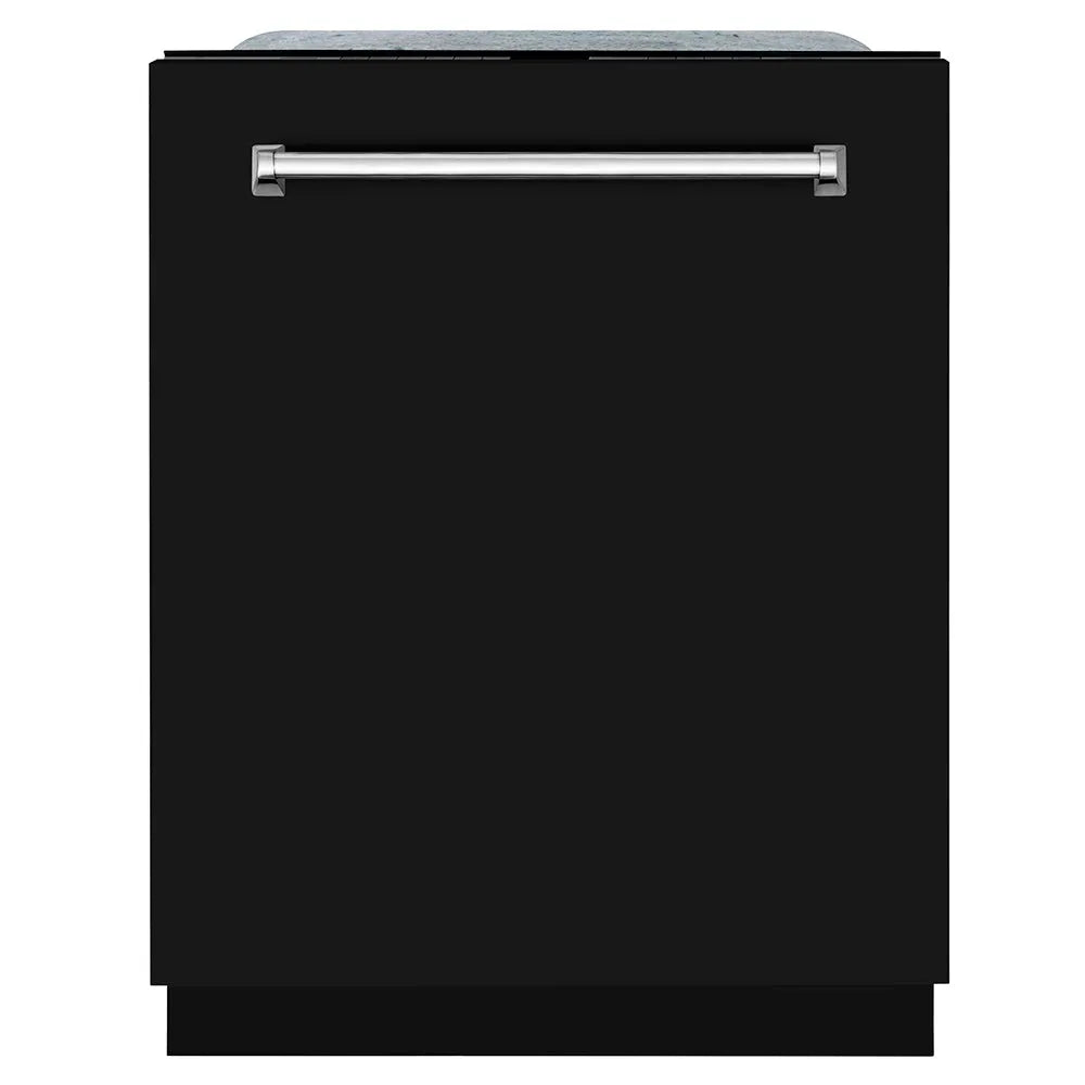 ZLINE Monument 24-inch dishwasher in black matte DWMT-BLM-24