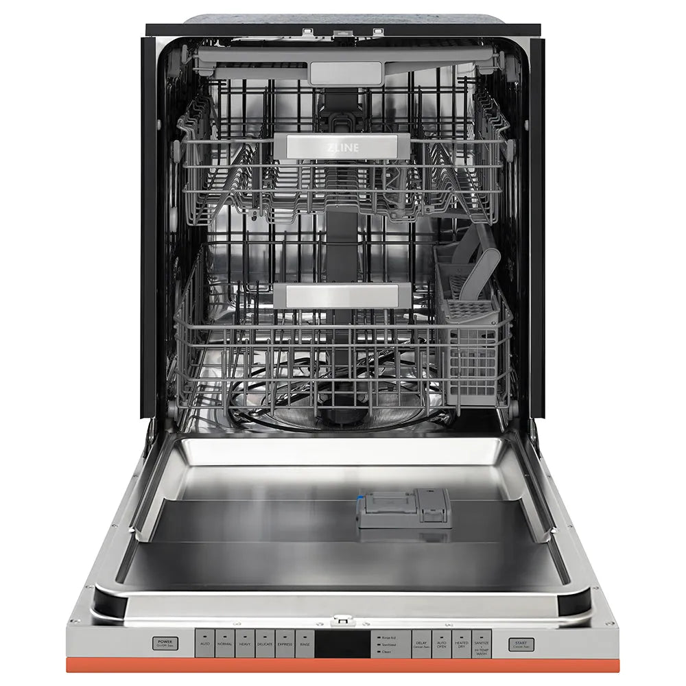 ZLINE Monument 24-inch dishwasher in copper DWMT-C-24, front view
