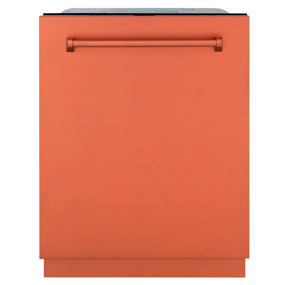 ZLINE Monument 24-inch dishwasher in copper DWMT-C-24