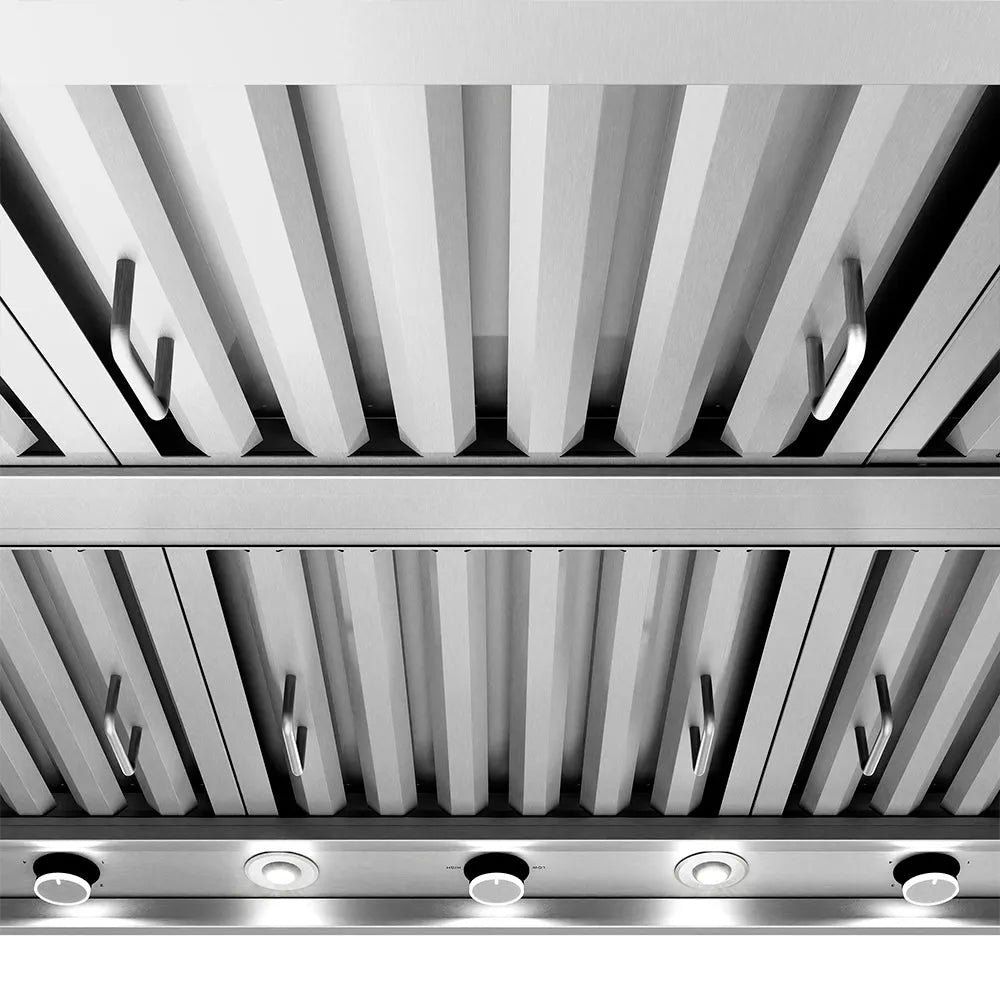 ZLINE Outdoor 60-inch range hood in stainless steel GOI2-60, detail