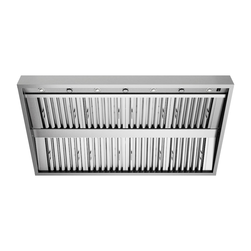 ZLINE Outdoor 60-inch range hood in stainless steel GOU1-60, front view