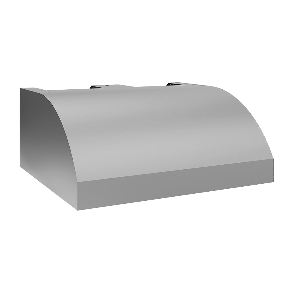 ZLINE Outdoor 42-inch range hood in stainless steel GOU2-42, side view