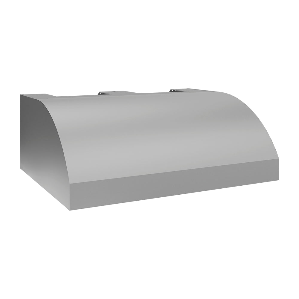 ZLINE Outdoor 48-inch range hood in stainless steel GOU2-48, side view