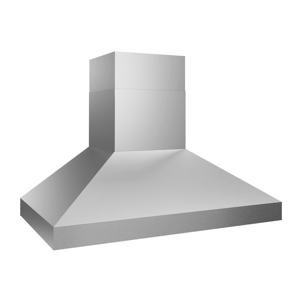 ZLINE Outdoor 60-inch range hood in stainless steel GOW1-60, side view