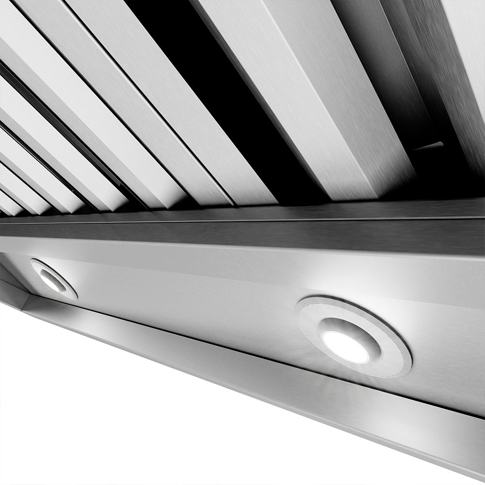 ZLINE Outdoor 48-inch range hood in stainless steel GOW2-48, detail