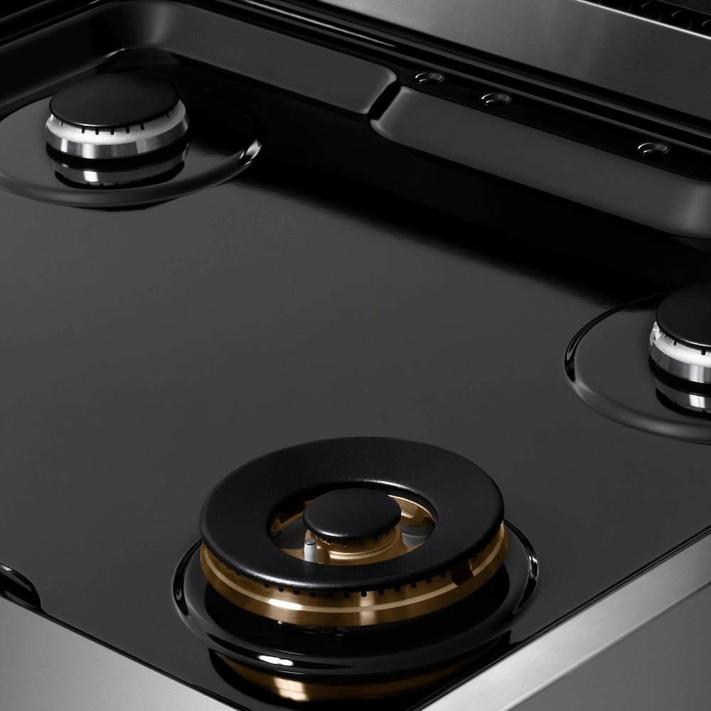 ZLINE Paramount 30-inch rangetop in stainless steel SRT30, from above