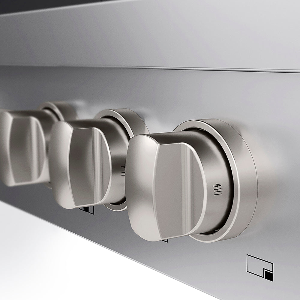 ZLINE Paramount 36-inch rangetop in stainless steel PSRT36, from above