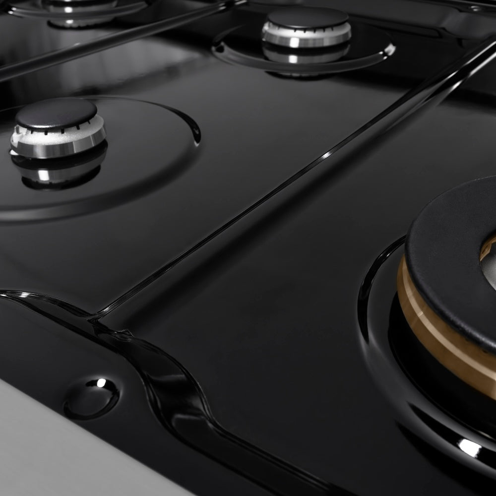 ZLINE Paramount 48-inch rangetop in stainless steel SRT48, from above