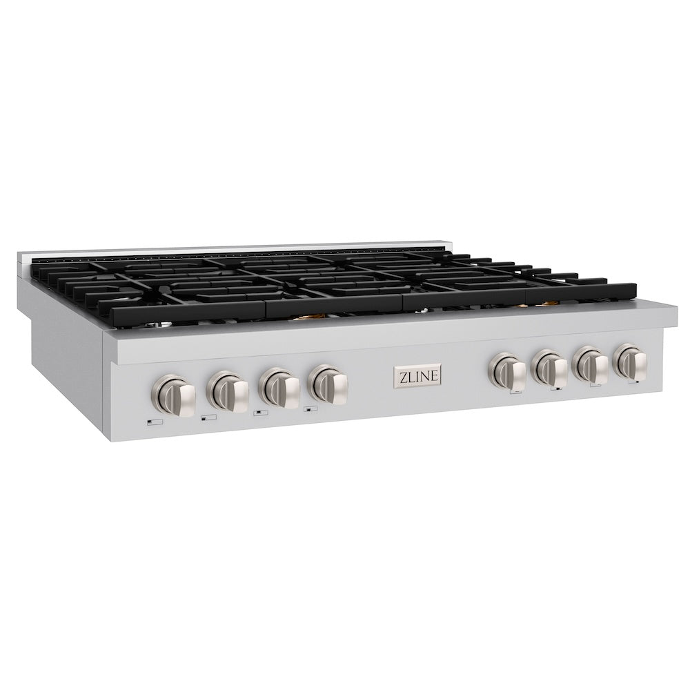 ZLINE Paramount 48-inch rangetop in stainless steel SRT48