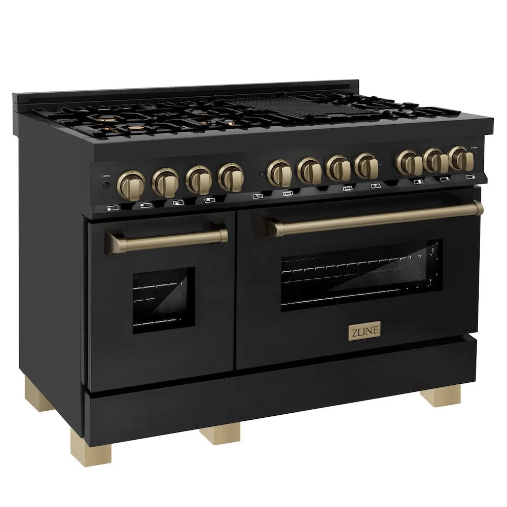 ZLINE Legacy 48-inch dual fuel range (RABZ-48-CB)