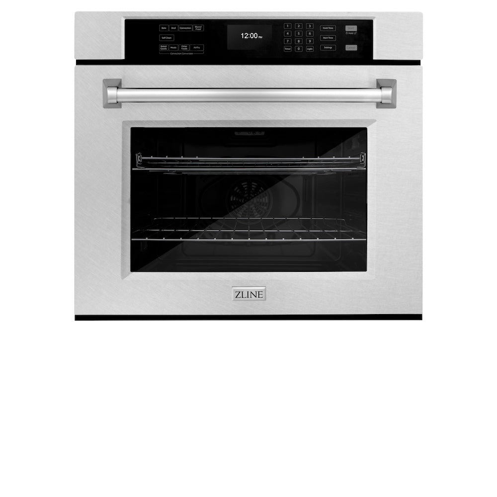 ZLINE Professional 30-inch wall oven in satin stainless steel WASS-30, view 4