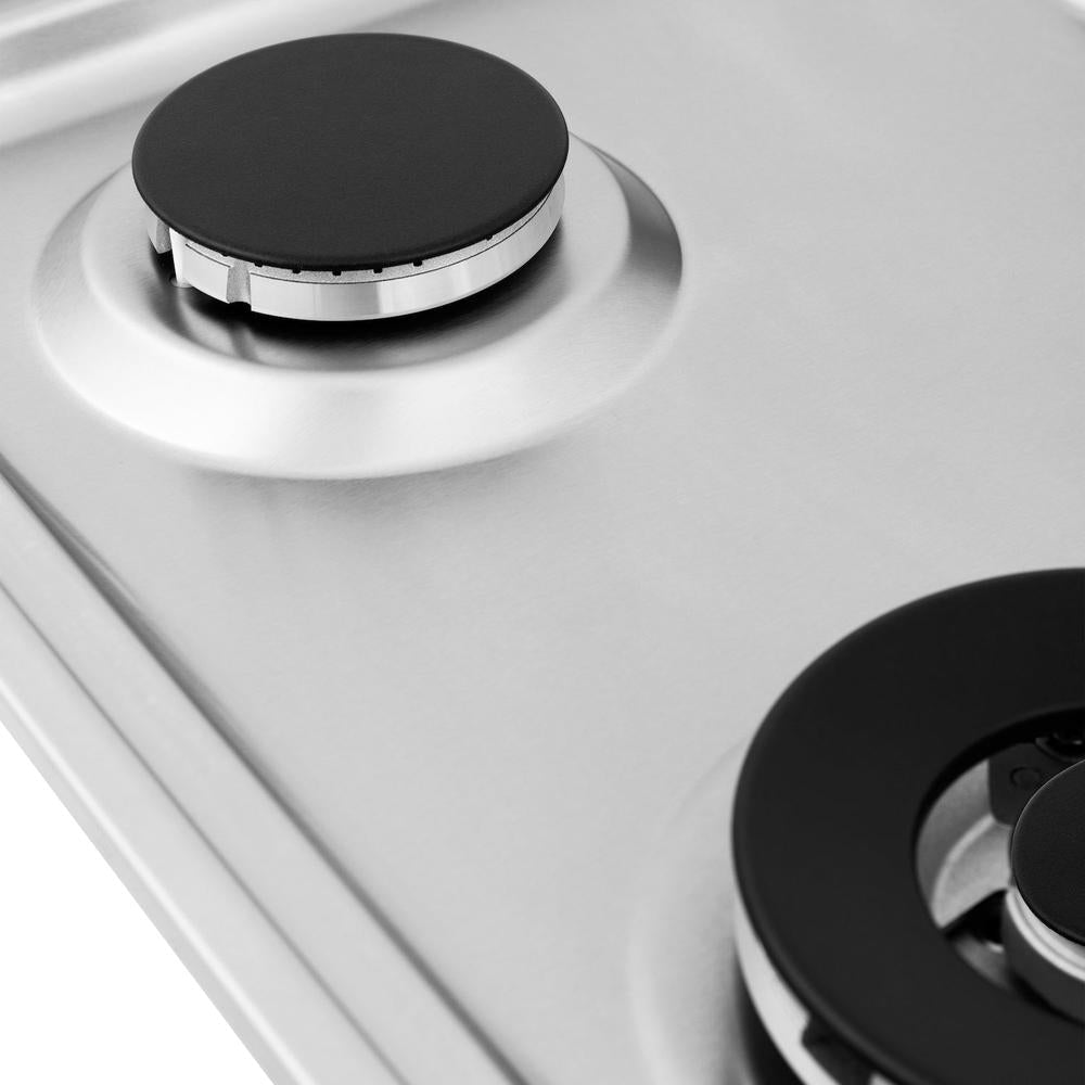 ZLINE 36-inch cooktop in stainless steel RC36, from above