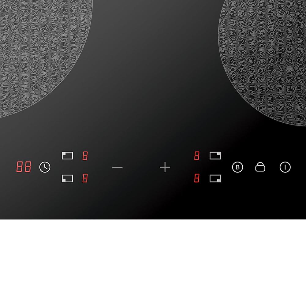 ZLINE 24-inch cooktop in stainless steel RCIND-24, from above