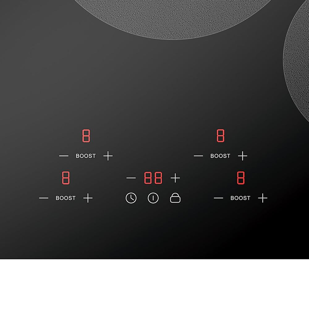ZLINE 30-inch cooktop in stainless steel RCIND-30, from above