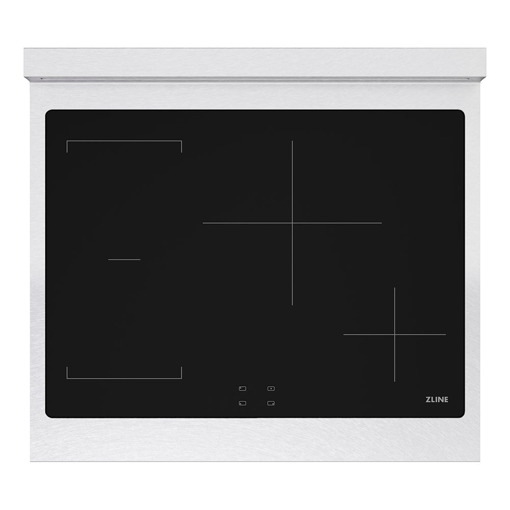 ZLINE Paramount 30-inch rangetop in satin stainless steel SINRTS-30, from above