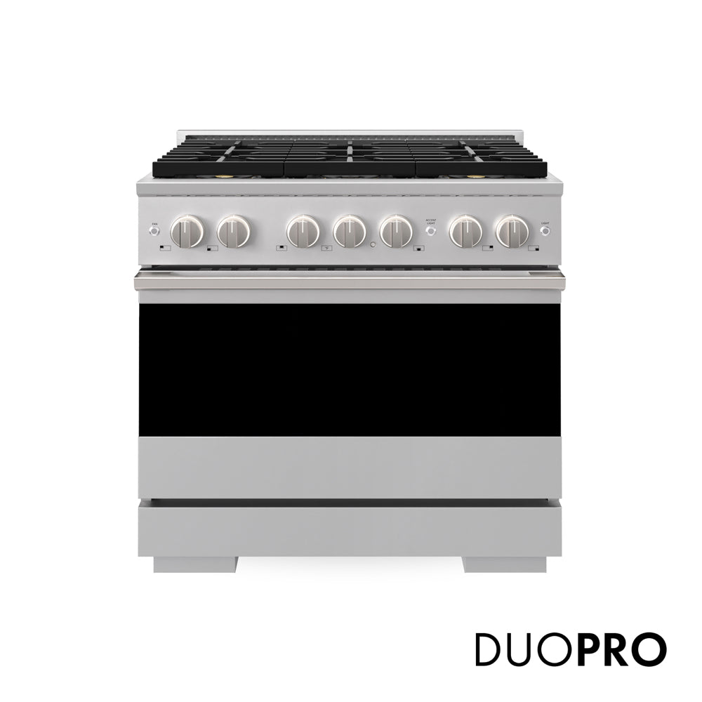 ZLINE Marino 36-inch range in stainless steel PMDR36