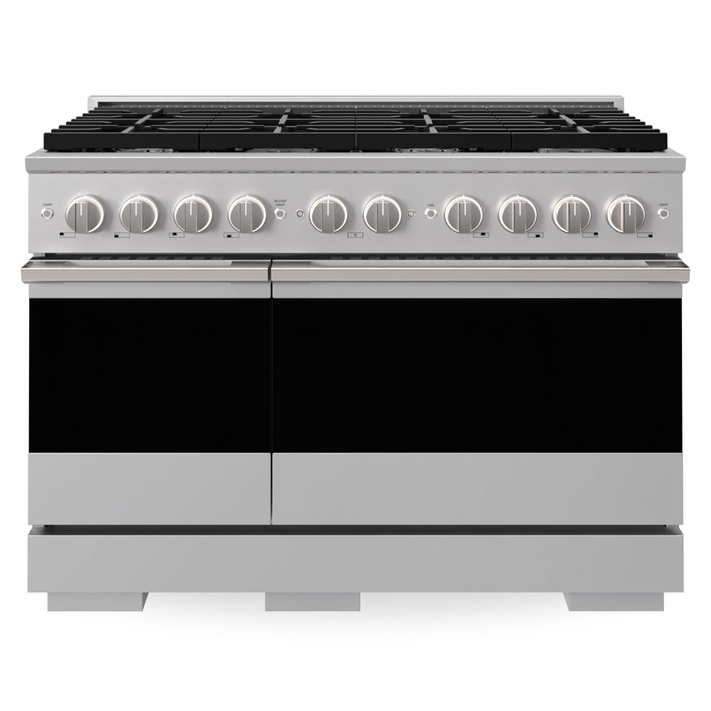 ZLINE Marino 48-inch range in stainless steel MDR48, front view