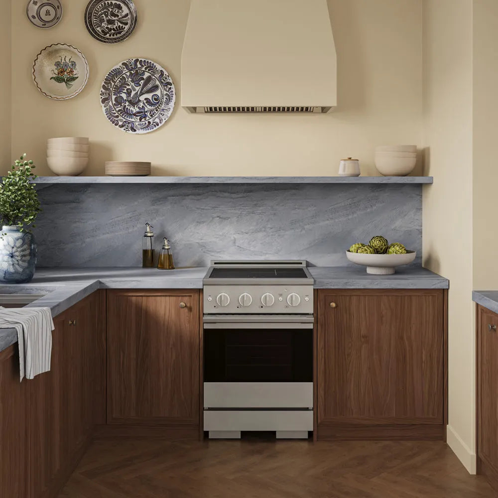 ZLINE Marino 24-inch range in stainless steel MINR24, view 2