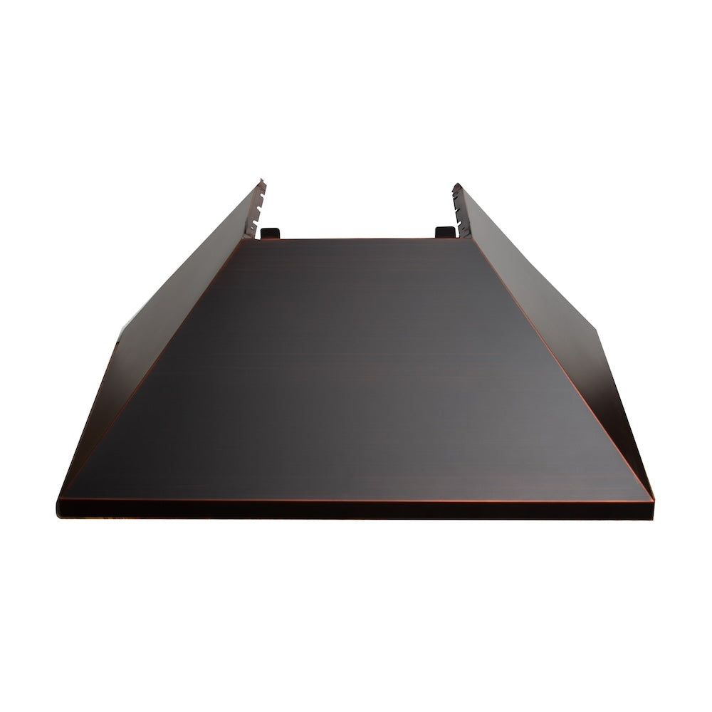 ZLINE 36-inch range hood in satin stainless steel 8654ORB-36, front view