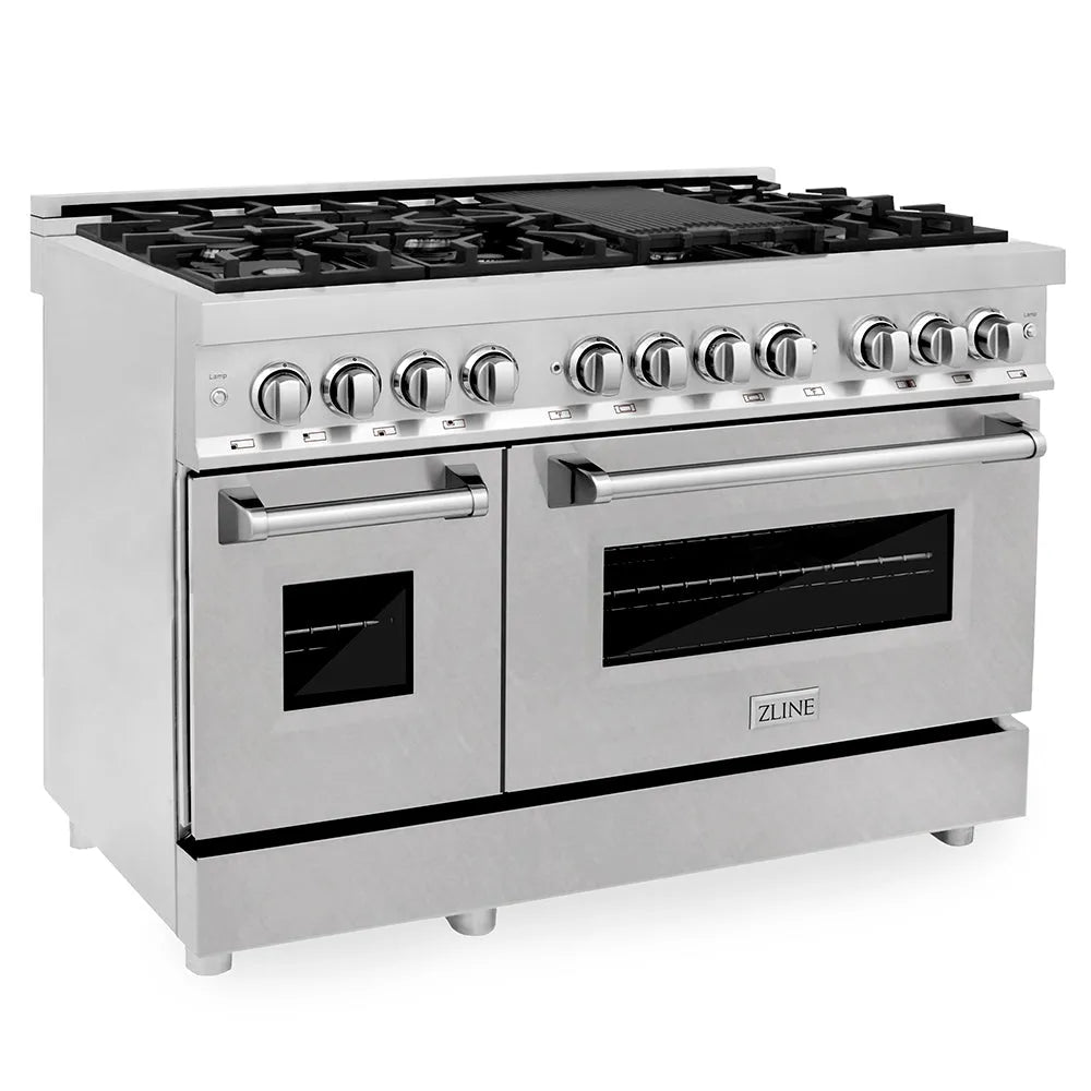 ZLINE Legacy 48-inch range in stainless steel with satin stainless steel door RA-SN-48
