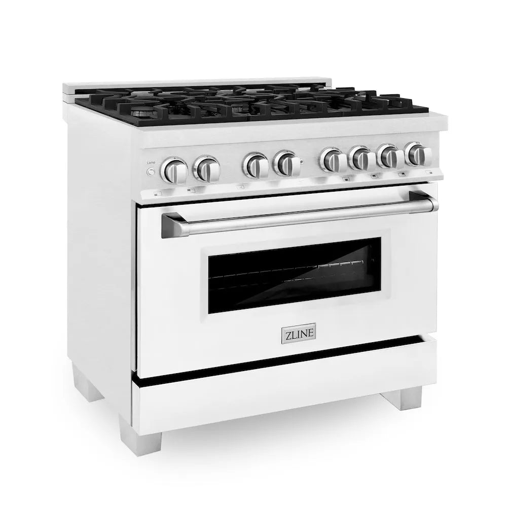 ZLINE Legacy 36-inch dual fuel range (RAS-WM-36)