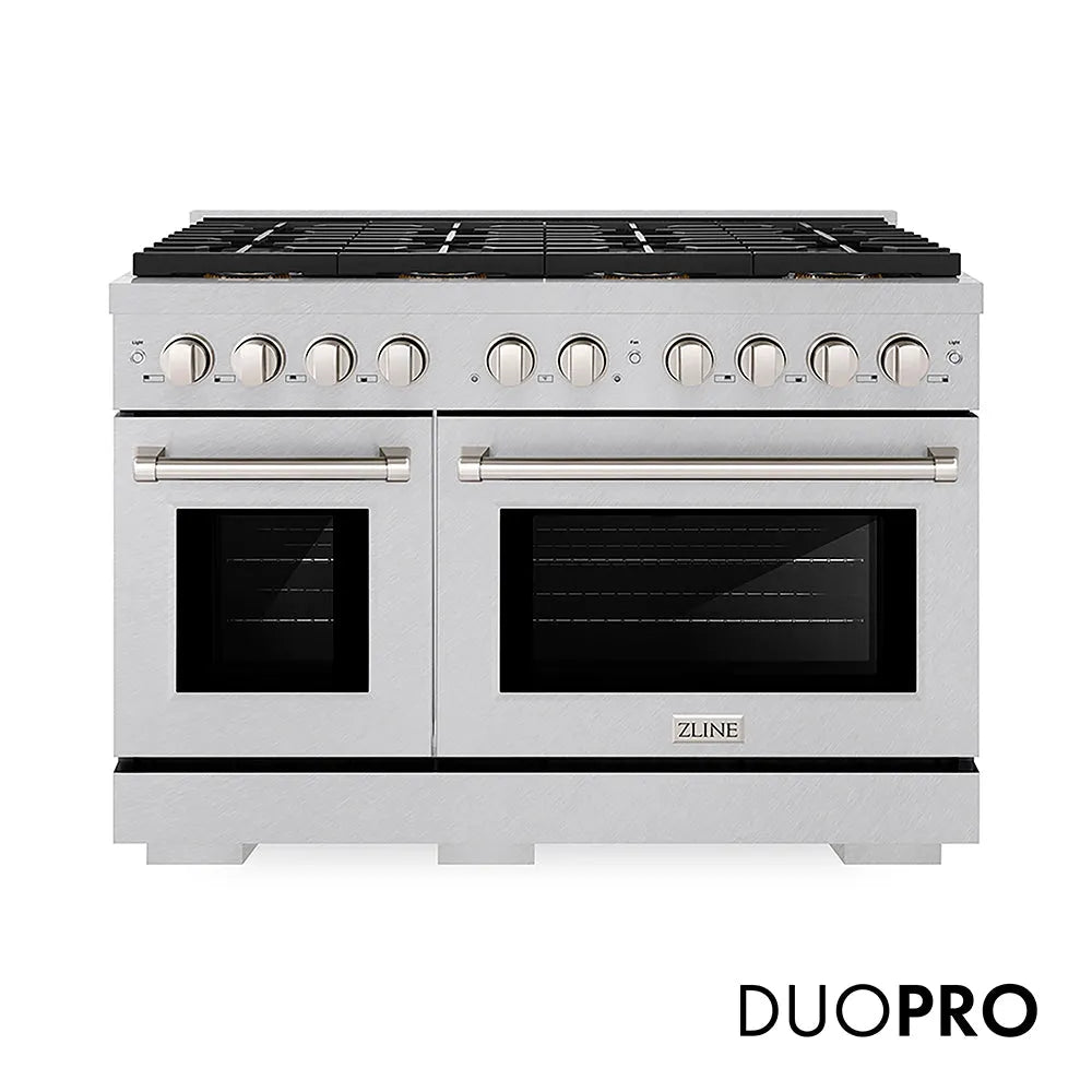 ZLINE Paramount 48-inch range in satin stainless steel PSGRS-48