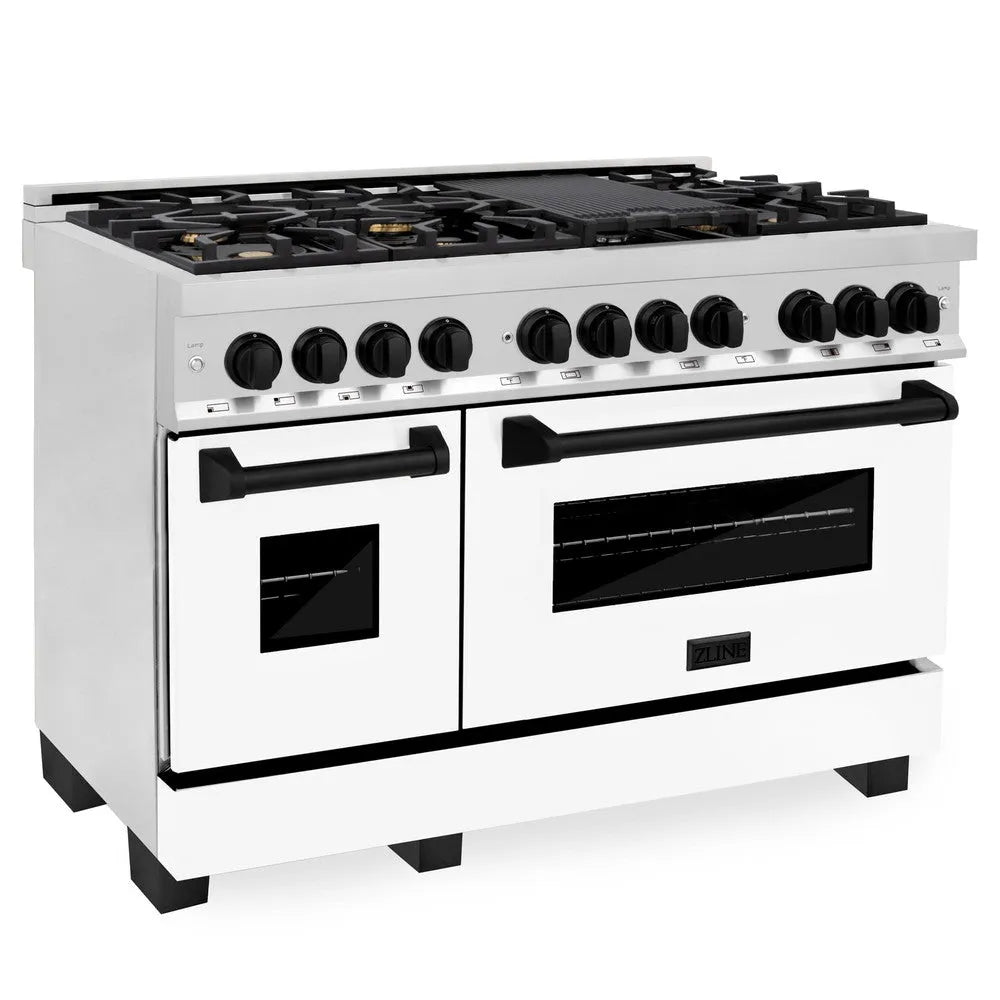 ZLINE Legacy 48-inch dual fuel range (RAZ-WM-48-MB)
