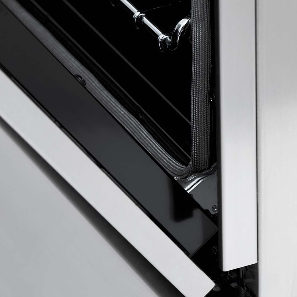 ZLINE Autograph Edition Legacy 24-inch range in stainless steel and champagne bronze accents RAZ-24-CB, detail