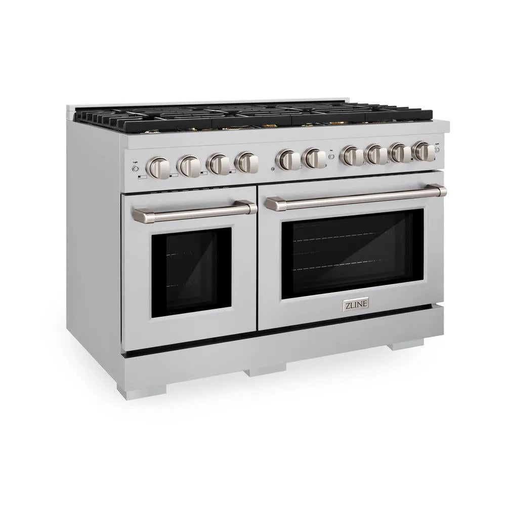 ZLINE Paramount 48-inch range in stainless steel SDR-BR-48