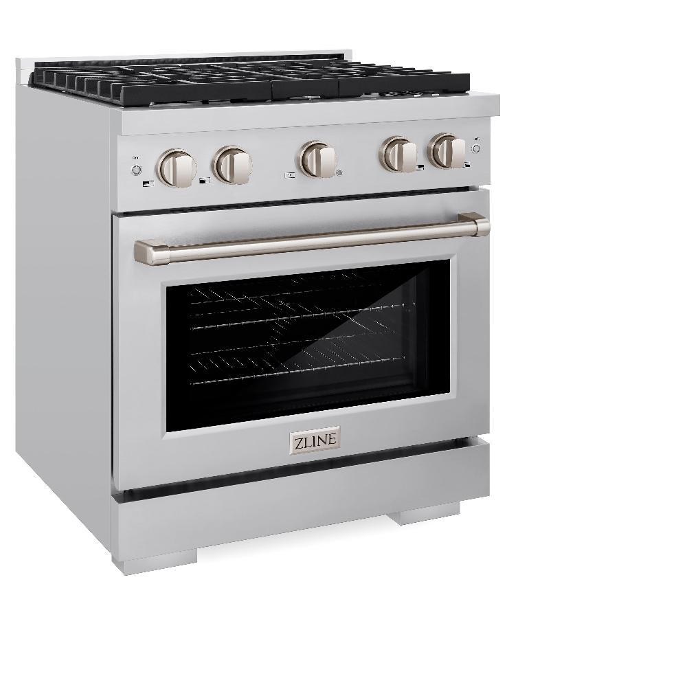ZLINE Paramount 30-inch range in stainless steel SDR30, view 4