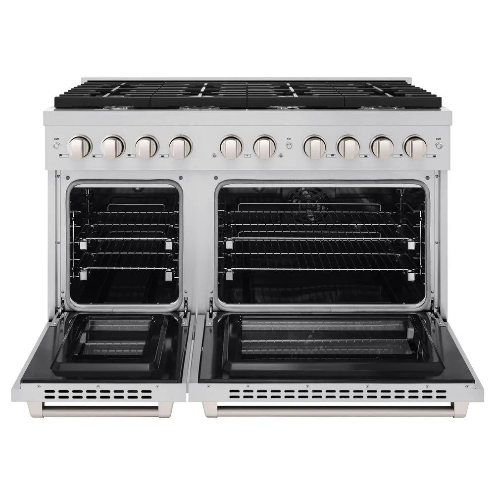 ZLINE Paramount 48-inch range in stainless steel SDR48, front view