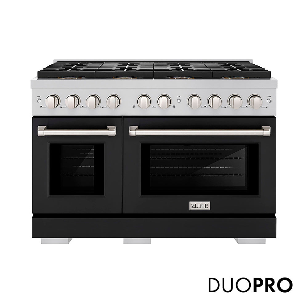 ZLINE Paramount 48-inch range in black matte PSGR-BLM-48