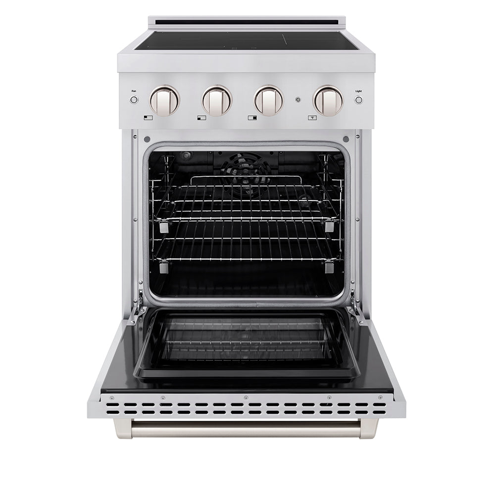ZLINE Paramount 24-inch range in stainless steel SINR24, front view