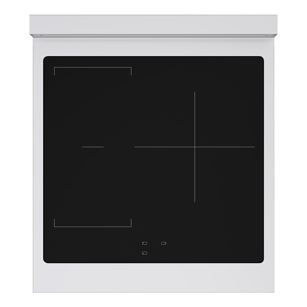 ZLINE Autograph Edition Paramount 24-inch range in stainless steel and champagne bronze accents SINRZ-24-CB, from above