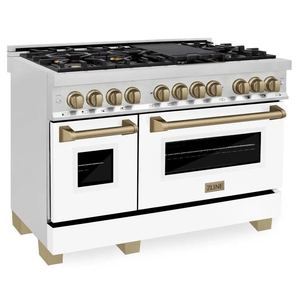 ZLINE Legacy 48-inch dual fuel range (RAZ-WM-48-CB)