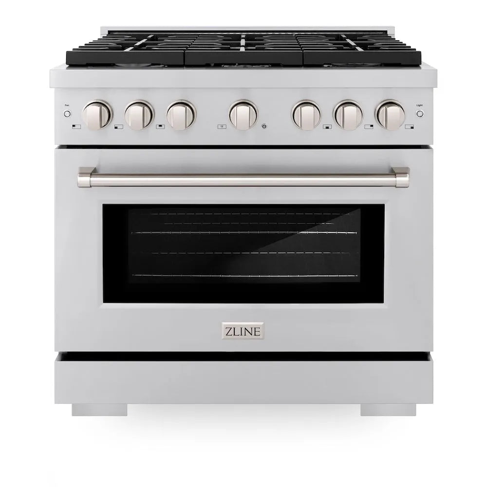 ZLINE Paramount 36-inch gas range SGR36, front view
