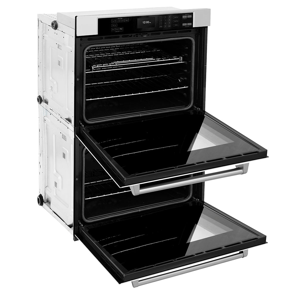 ZLINE Professional 30-inch wall oven in stainless steel WAD-30, door open