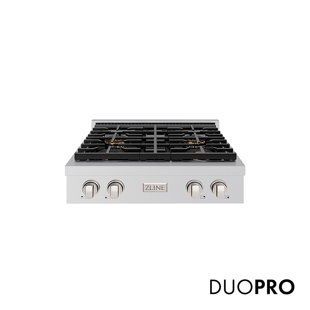 ZLINE Paramount 30-inch rangetop in stainless steel PSRT30