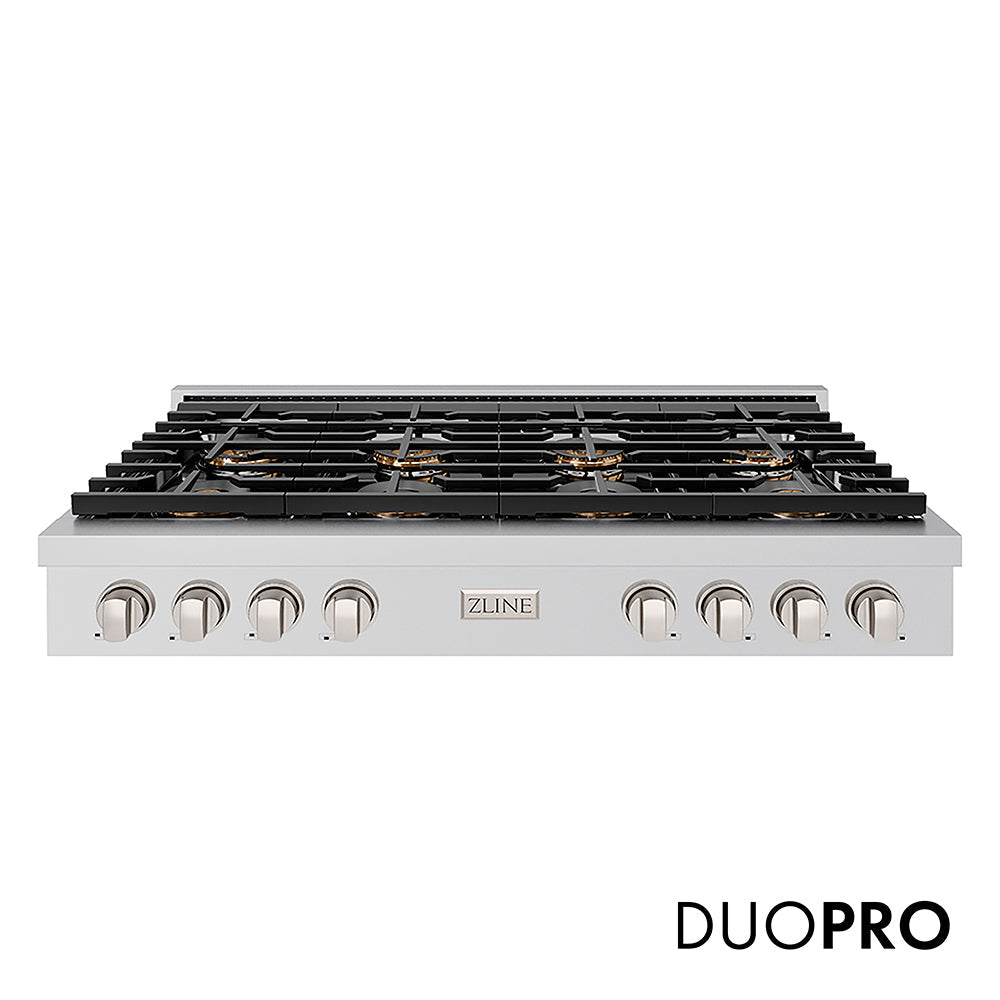 ZLINE Paramount 48-inch rangetop in stainless steel PSRT48