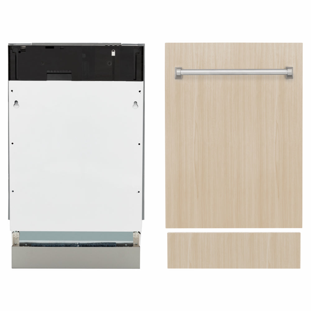 ZLINE Tallac 18-inch dishwasher, panel ready DWV-18, front view