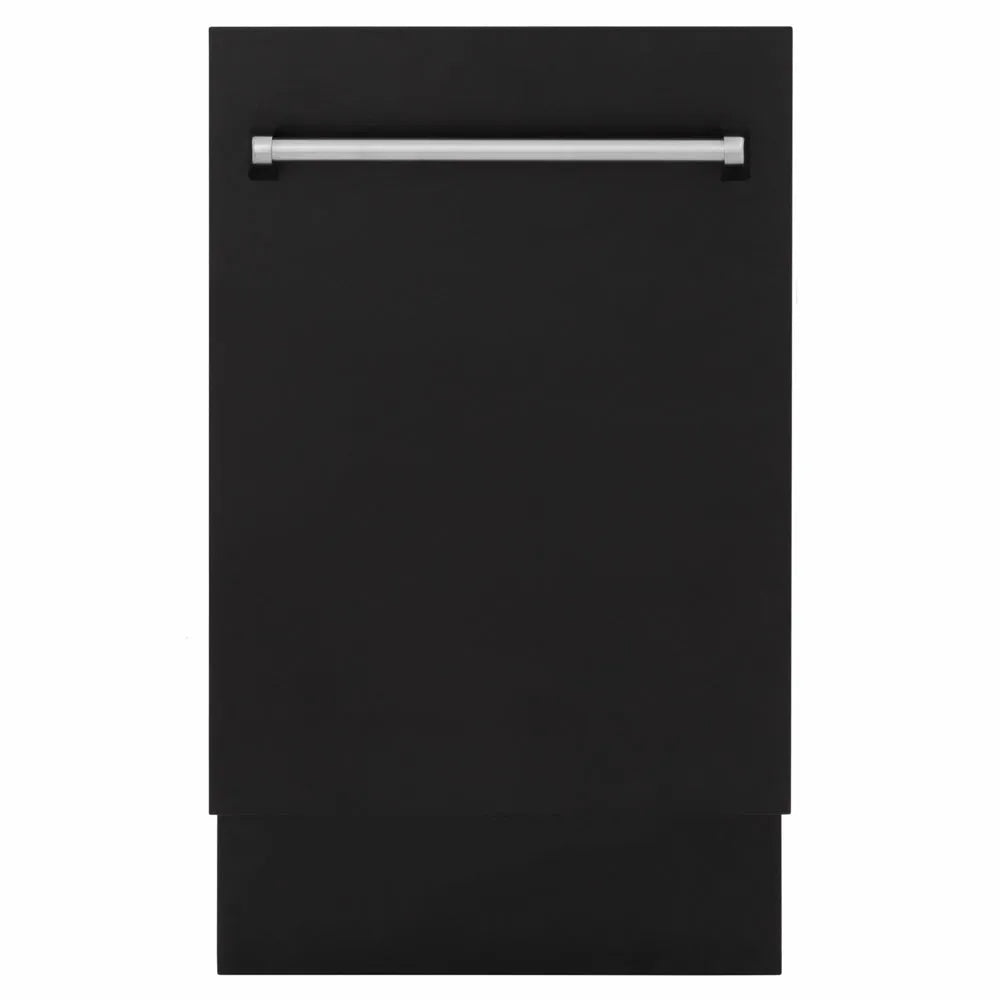 ZLINE Tallac 18-inch dishwasher in black matte DWV-BLM-18
