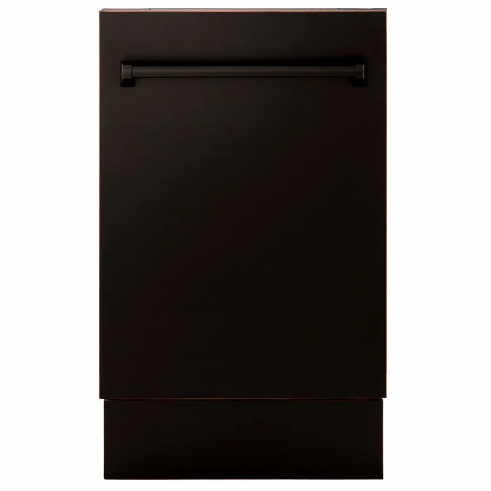 ZLINE Tallac 18-inch dishwasher in oil-rubbed bronze DWV-ORB-18
