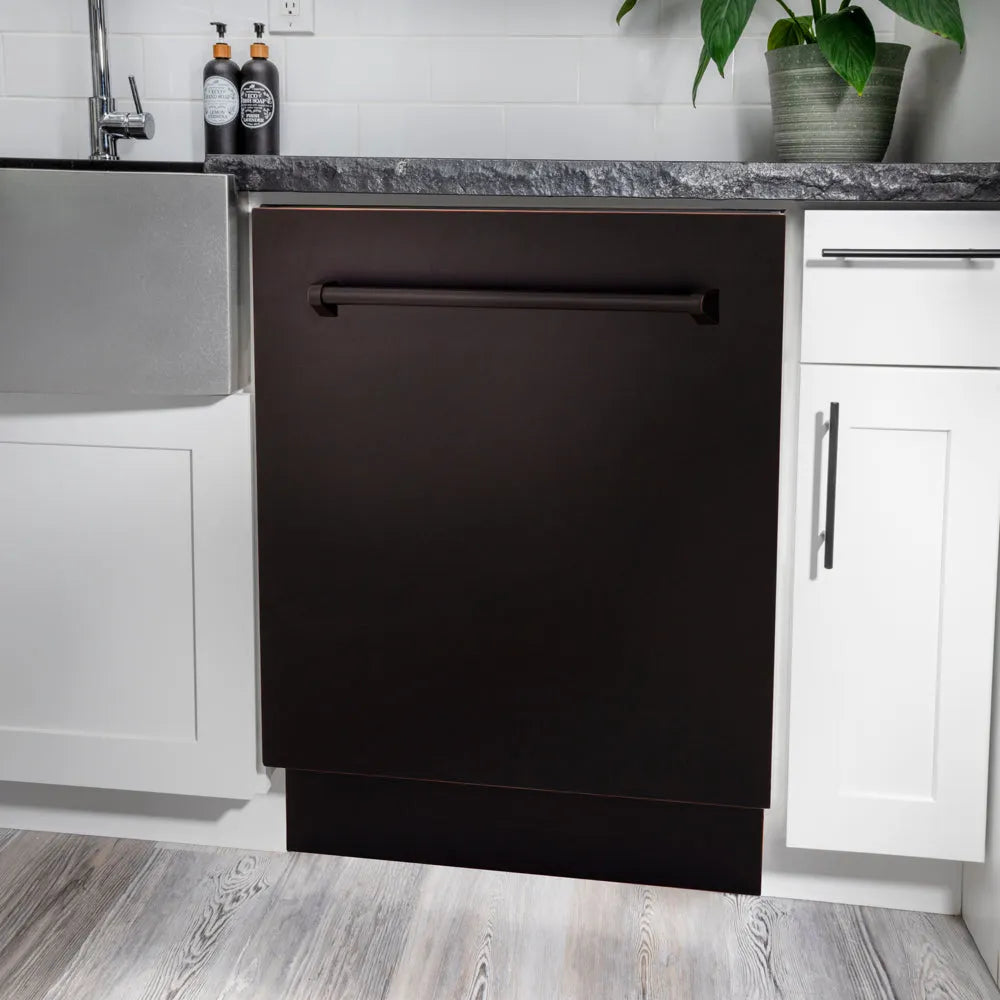 ZLINE Tallac 24-inch dishwasher in oil-rubbed bronze DWV-ORB-24, detail
