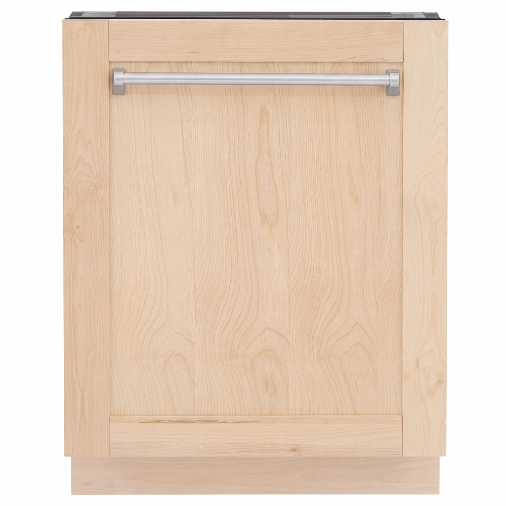 ZLINE Tallac 24-inch dishwasher in unfinished wood DWV-UF-24