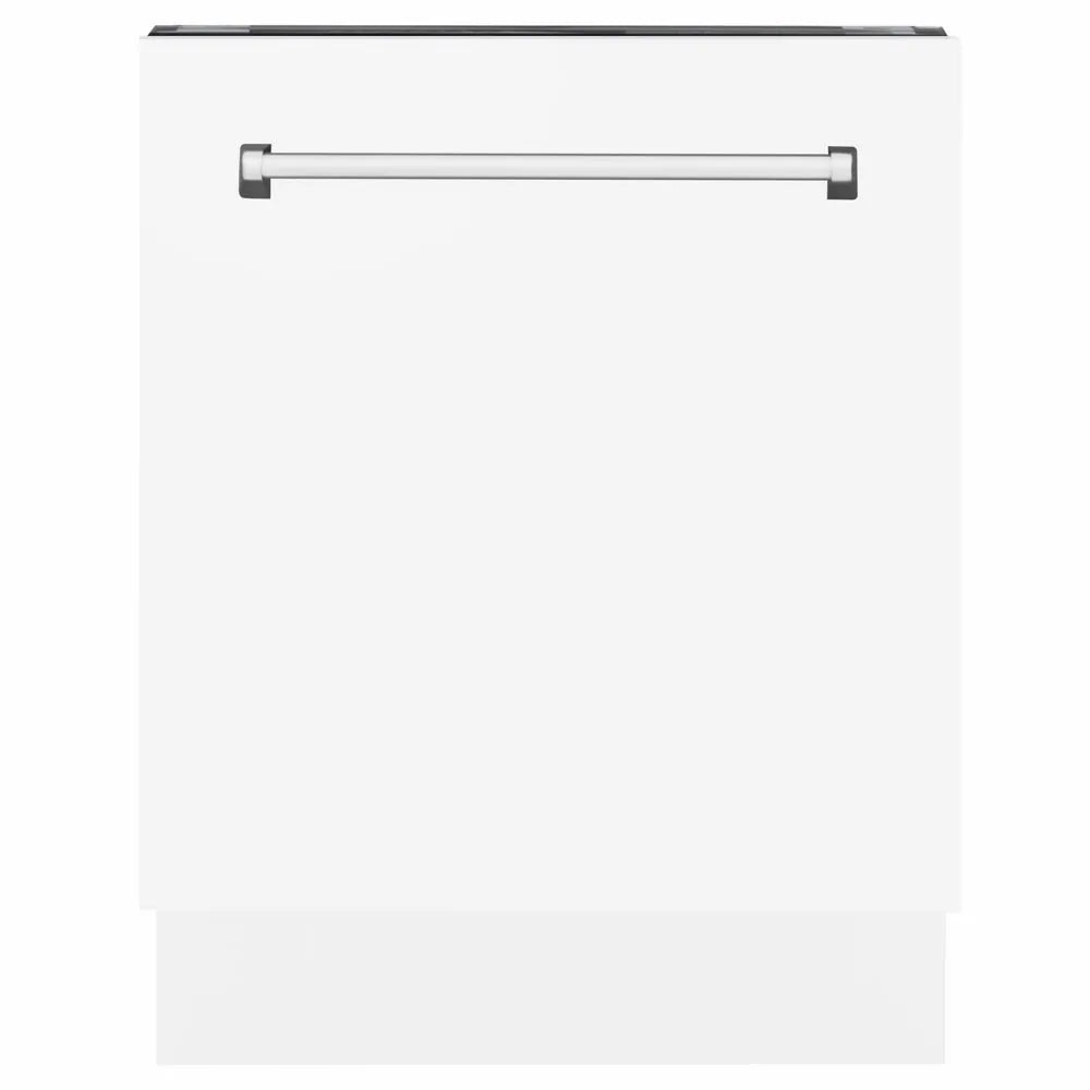 ZLINE Tallac 24-inch dishwasher in white matte DWV-WM-24