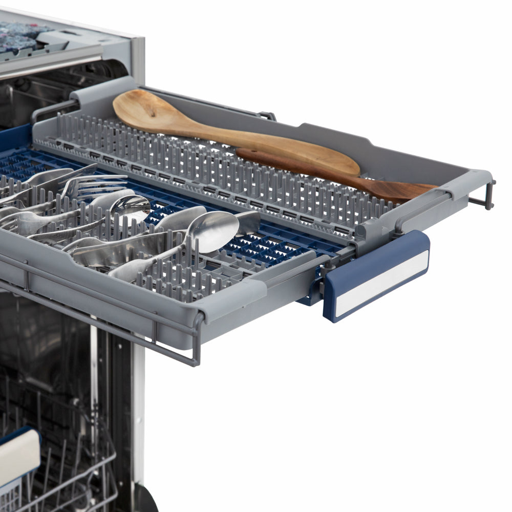 ZLINE Tallac 24-inch dishwasher in black stainless steel DWV-BS-24, detail