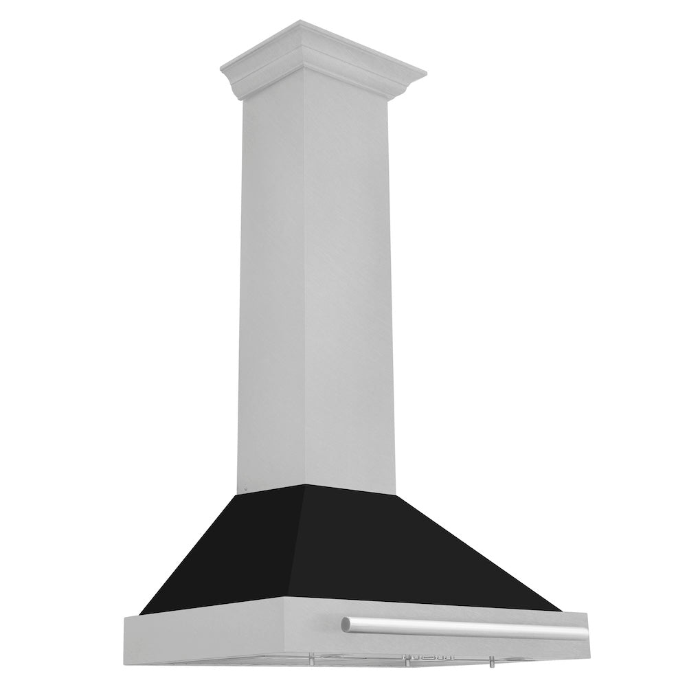 ZLINE 30-inch range hood in satin stainless steel KB4SNX-BLM-30