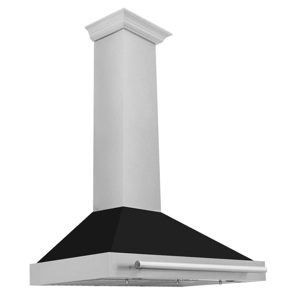 ZLINE 36-inch range hood in satin stainless steel KB4SNX-BLM-36