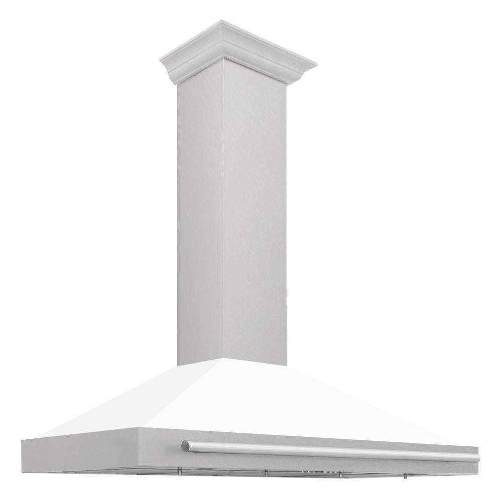 ZLINE 48-inch range hood in satin stainless steel KB4SNX-WM-48